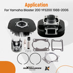 Top End Kit with Piston Rings & Gasket for Yamaha YFS200 Blaster (1988–2006)