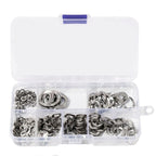 350pcs Wave Spring Washers for Secure Fastening (304 Stainless Steel)