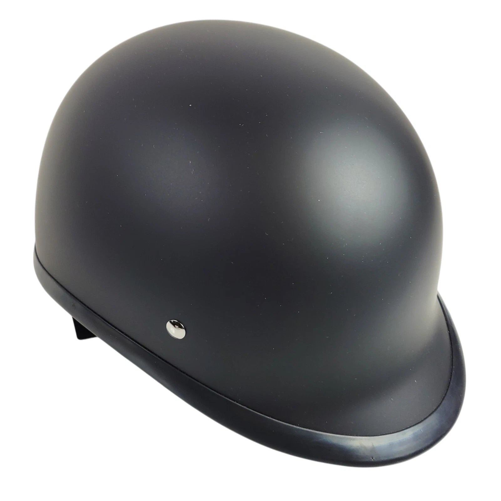 Motorcycle Helmet for Badass Trooper (DOT Certified, Dull Black Matte, Size S)