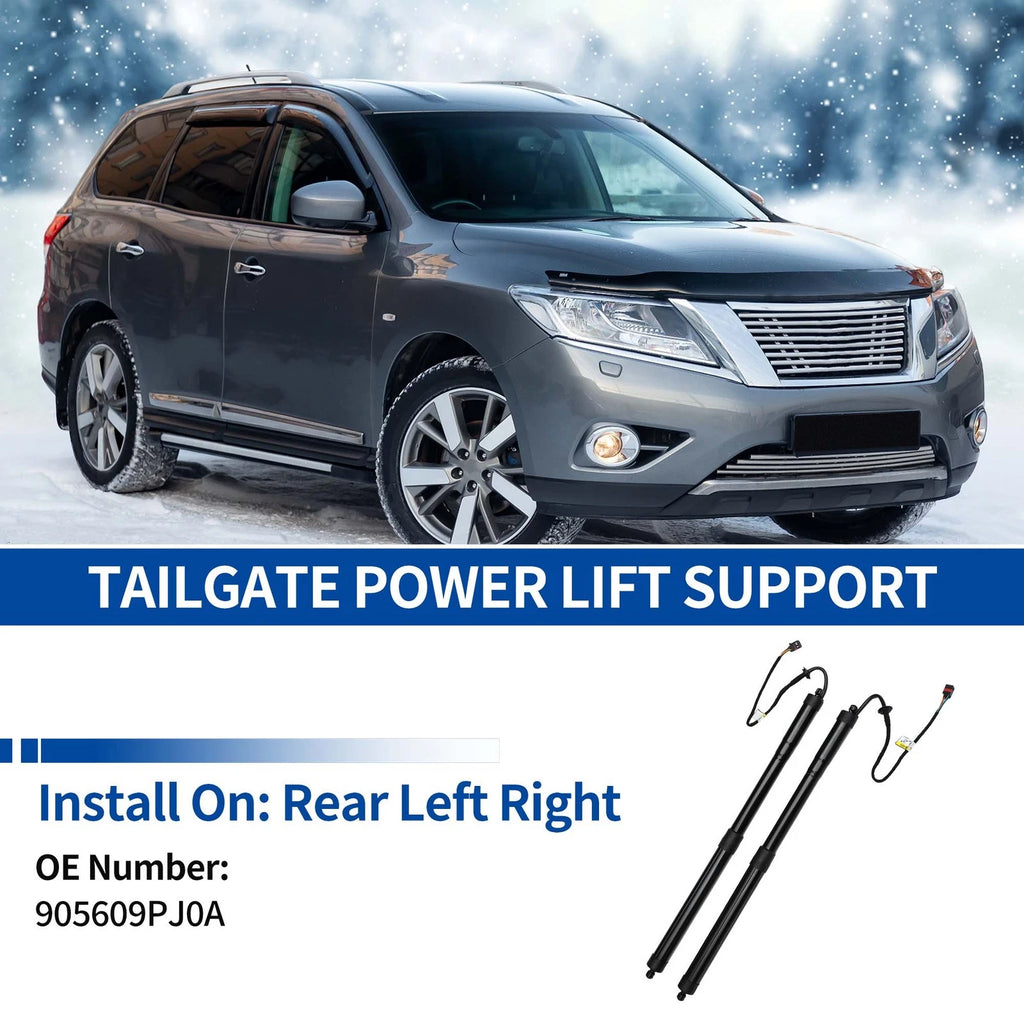 Rear LH RH Tailgate Power Lift Support for Nissan Pathfinder (2017–2019) No. 905609PJ0A