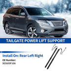 Rear LH RH Tailgate Power Lift Support for Nissan Pathfinder (2017–2019) No. 905609PJ0A
