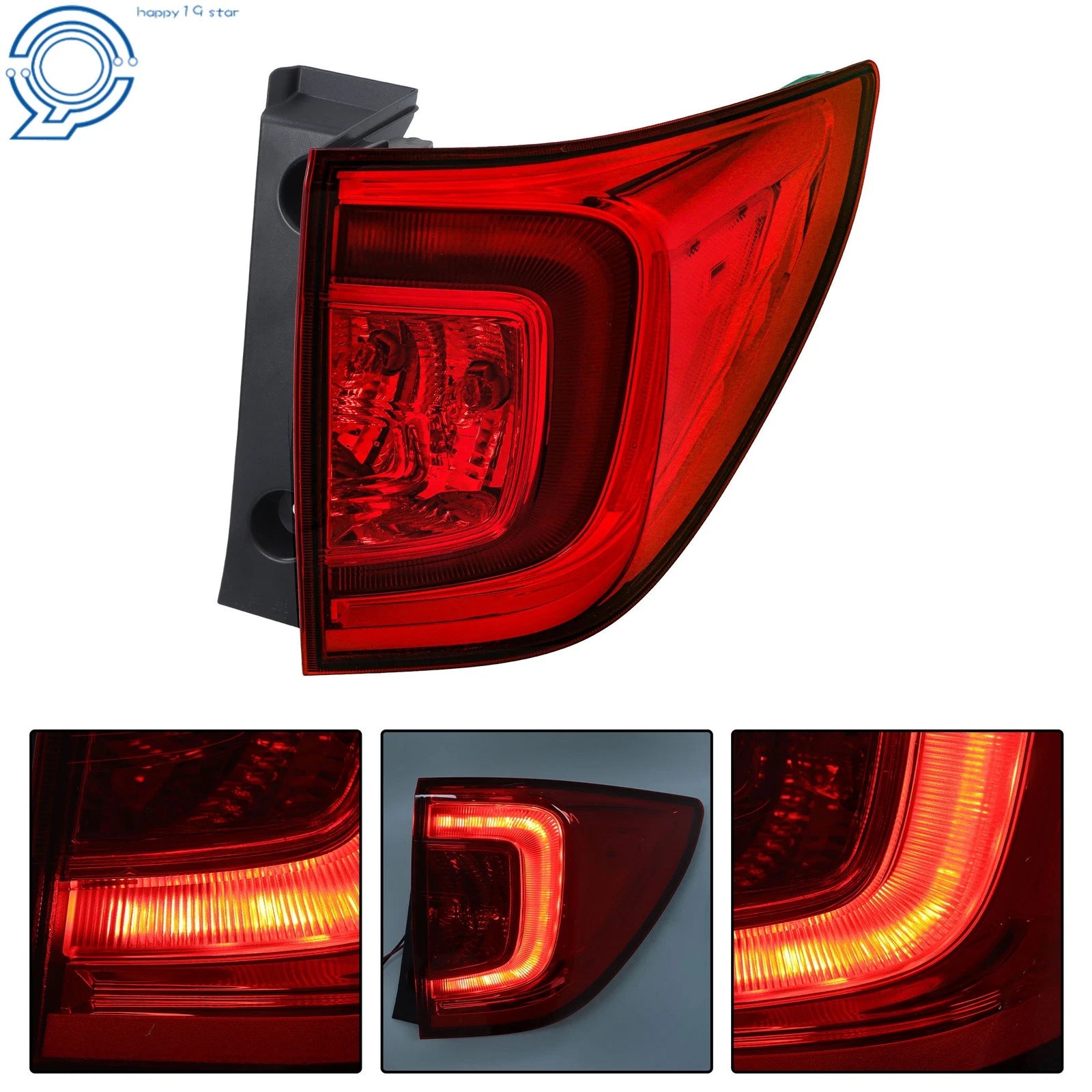 Tail Light Lamp for Honda Pilot (2016-2018) & Passport (2022-2023) Right Side