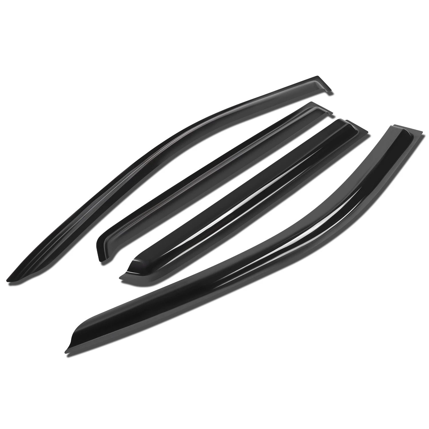 Set of 4 Window Visors for Ford Ranger Crew Cab (2019–2024)