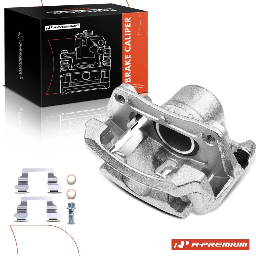 Front Right Disc Brake Caliper with Bracket for Chevy Malibu (2004–2008)