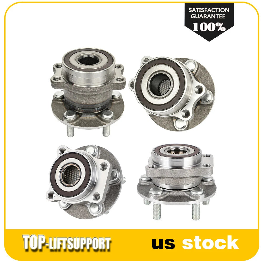 Set of 4 Wheel Bearing Hub Assembly for Subaru Crosstrek Forester Impreza