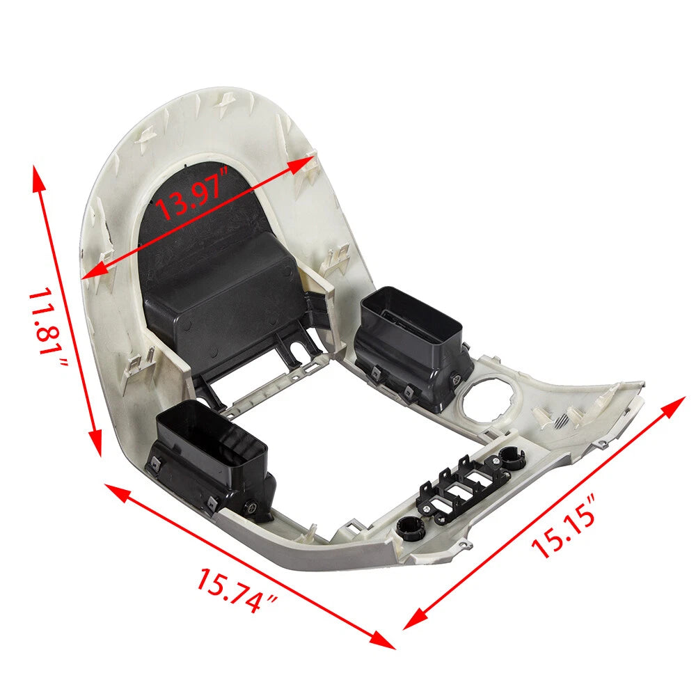 Dash Radio Bezel for Nissan Titan Armada (2004–2006) ABS