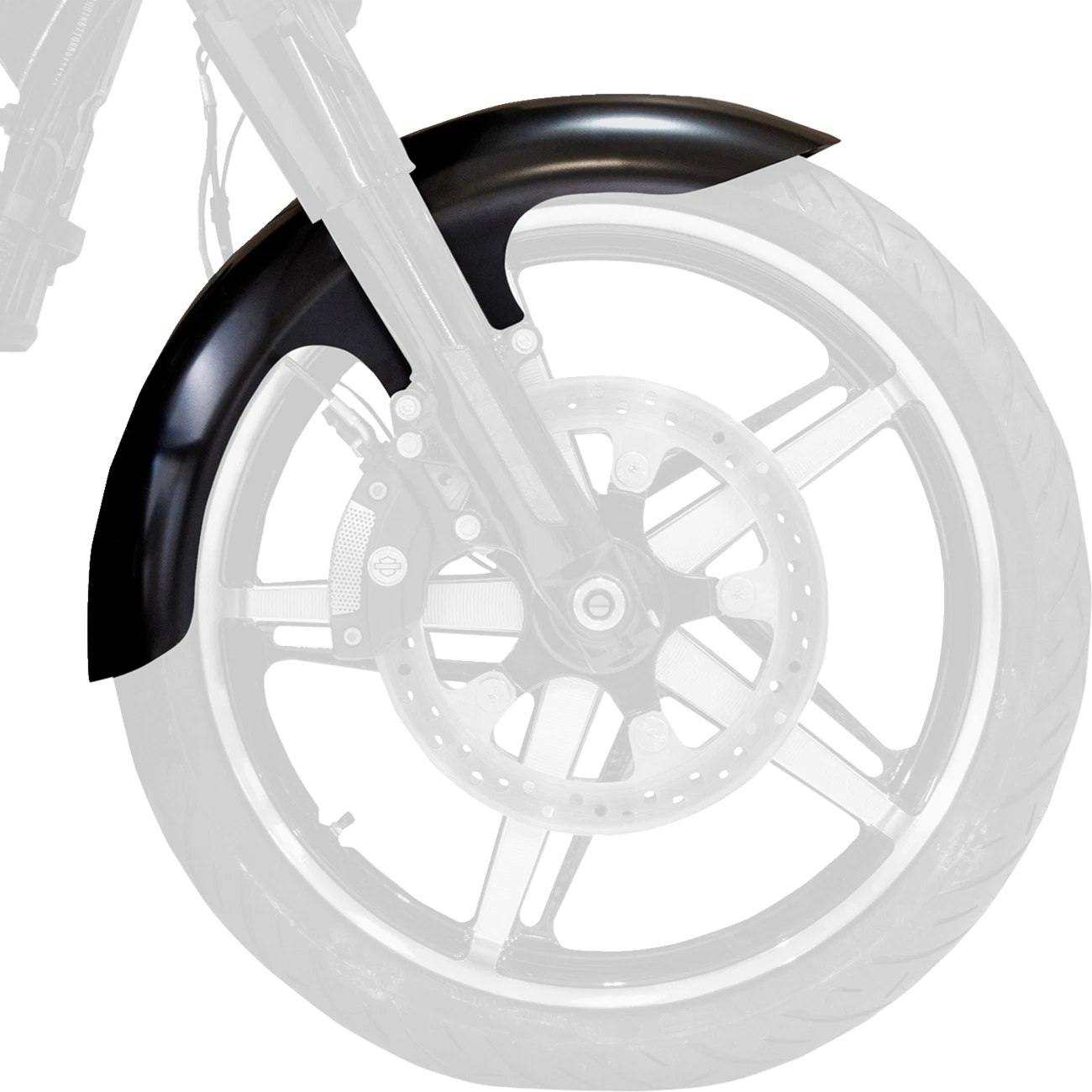 Klock Werks Henry Fender Kit for Harley Davidson (2021) - Black 21" KWF-01-0321