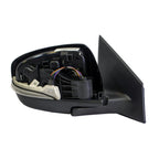 Replacement Passenger Side Power Door Mirror w/Heated Glass w/Blind Spot Alert