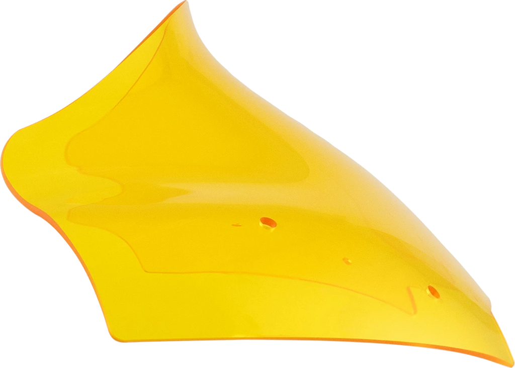 Klock Werks Kolor Flare Windshield 10" Yellow for FLTR (2014–2023) KWW-01-0717