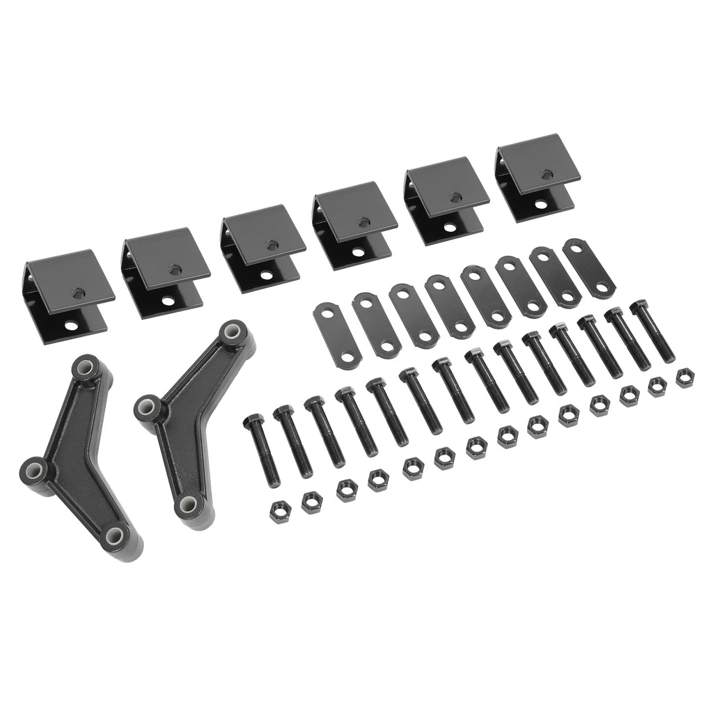 Trailer Axle Shackle Kit for Trailer (Powder Coated)