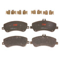 Set of 4 Disc Brake Pads for Mercedes-Benz GLK350 (2010–2015)