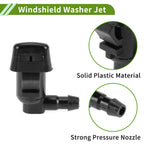 Windshield Washer Nozzle Set of 1 with Hose Connector for Toyota  No. 8538104030
