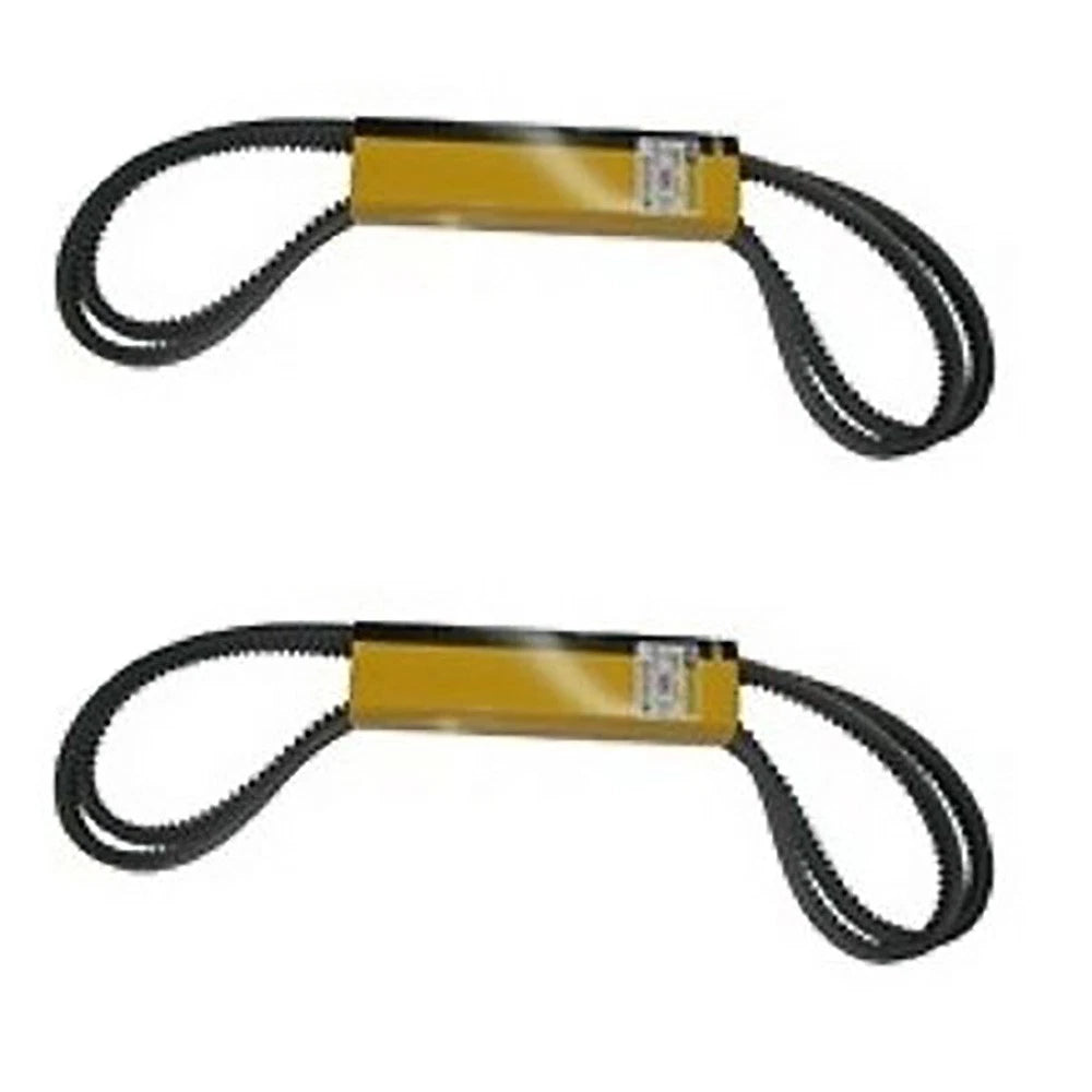 Pack of 2 V Belts for Caterpillar C11 C13 3306 (7M4710)