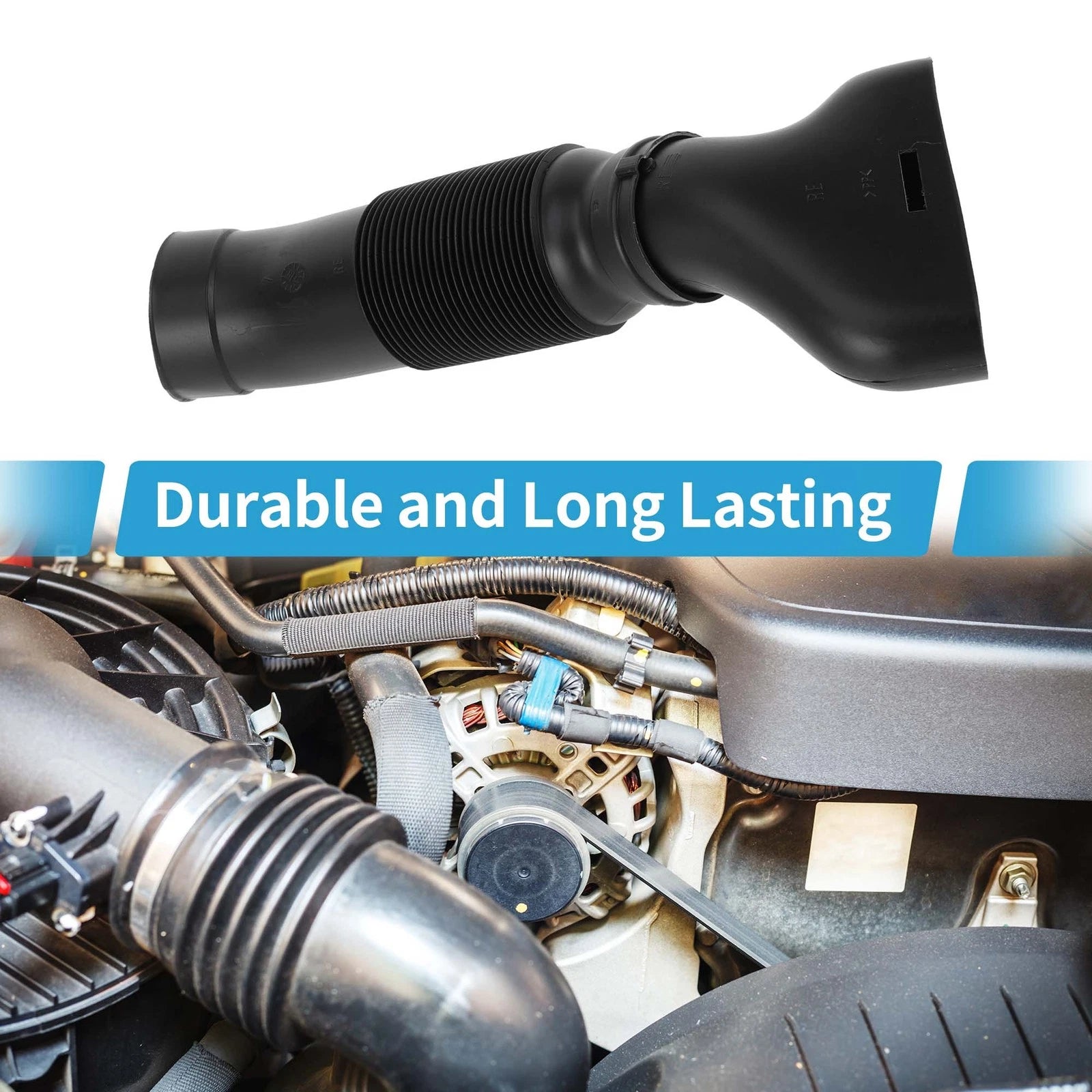 Right Side Air Intake Hose No.A2035280007 for Mercedes Benz C240 C320 (2001–2005)