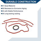 Set of 1 Engine Timing Cover Gasket TCS46096 for Ford Explorer (2006–2010)