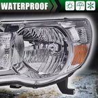 Set of 2 Headlights for Toyota Tacoma (2005–2011)