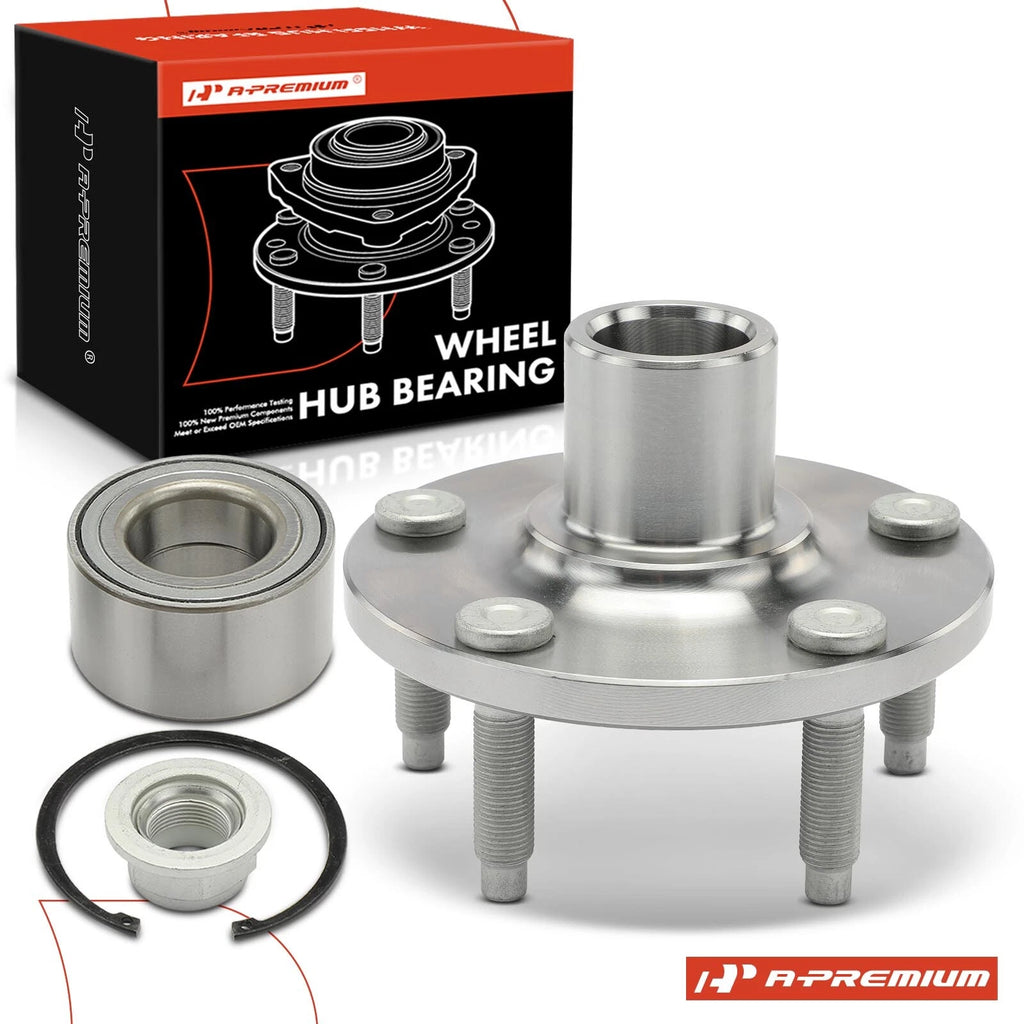 Front Wheel Hub & Bearing Assembly for Ford Edge Lincoln MKX (2007–2010)