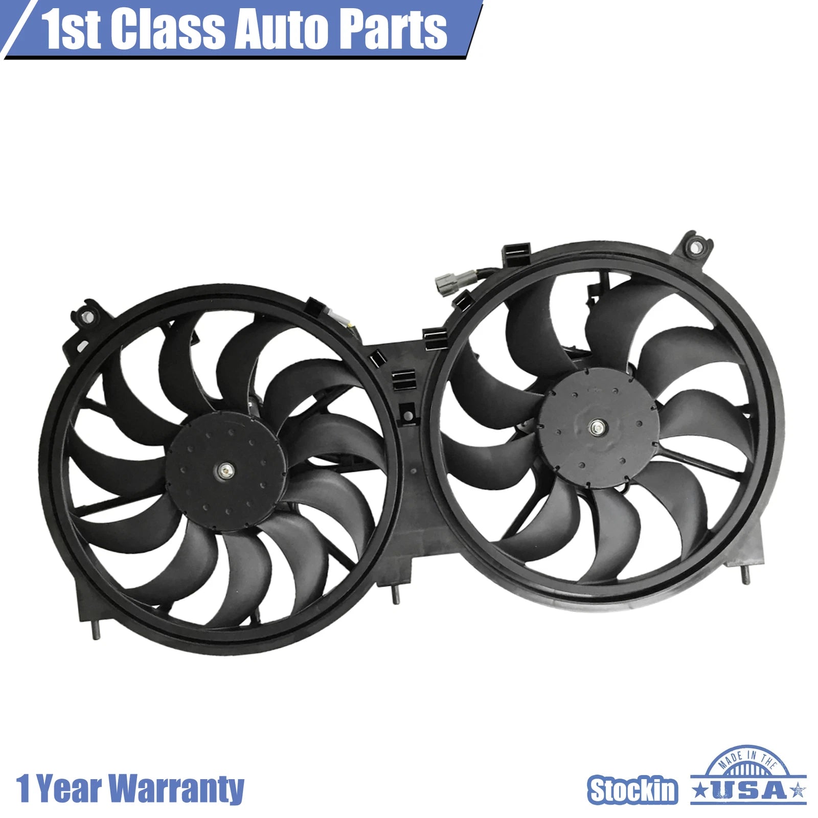 Radiator Cooling & A/C Fan for Nissan Murano (2009–2014) Quest (2011–2015)
