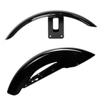 Black Front & Rear Fenders for Harley Sportster Iron XL883 1200 (2004–2022)