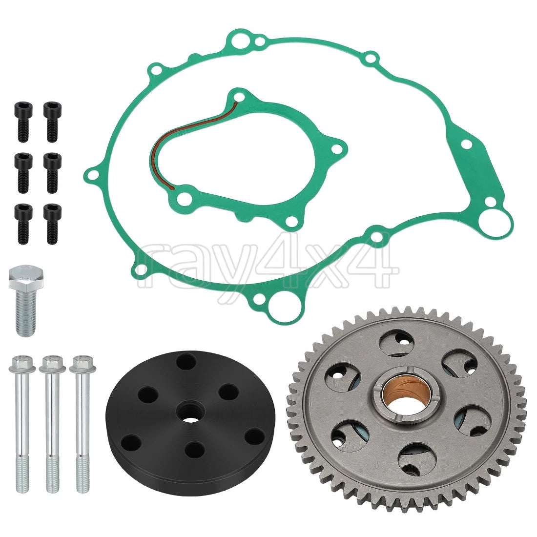 Starter Clutch Kit with Gear Gasket & Bolt Puller for Yamaha Raptor 660 (2004–2005)