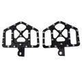 Foot Pegs for Harley Davidson Softail Dyna Touring Black CNC Aluminum L&R Set