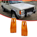 Amber Lens Side Marker Light Reflector Pair for Jeep Cherokee/Wagoneer (84–96)