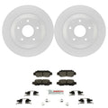 Set of 2 Bosch Rear 303mm Disc Brake Rotors & Ceramic Pads for Mazda CX-5 (2013–2023)