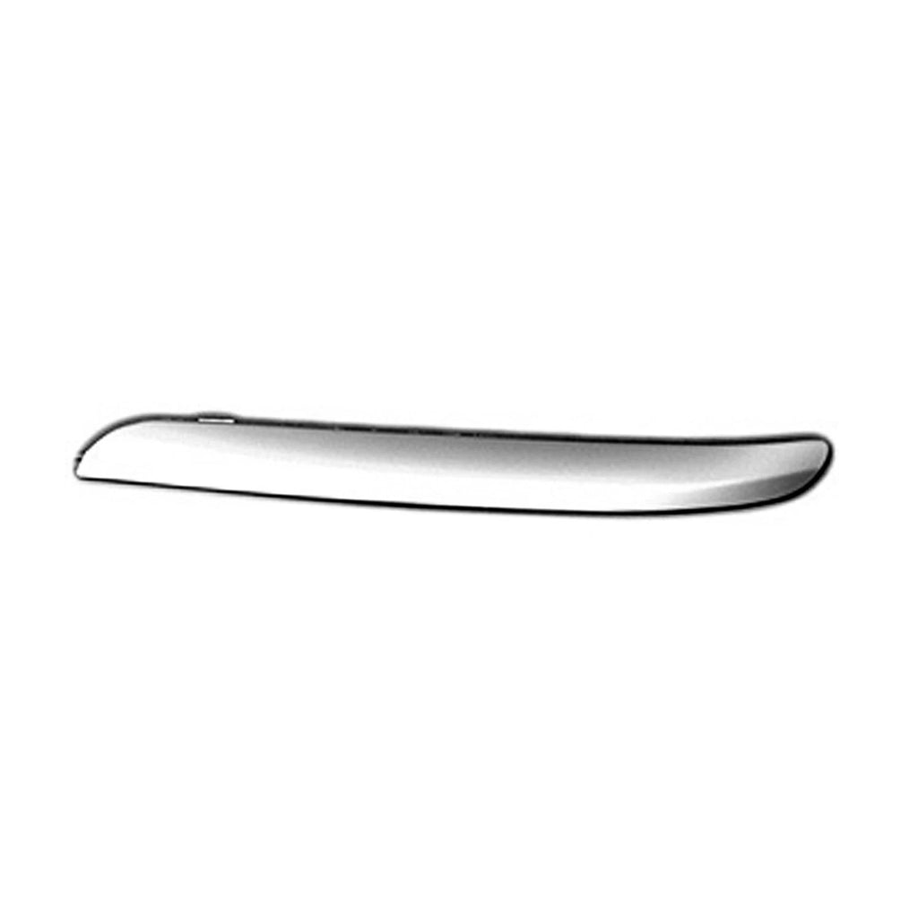 Replacement Chrome ABS Plastic Driver Side Front Bumper Cover Molding for Toyota