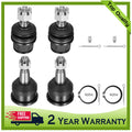 Set of 4 Front Upper & Lower Ball Joints for Dodge Ram 2500 3500 (2003–2014)