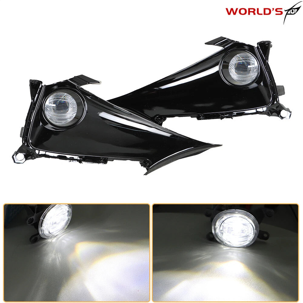 Clear LED Fog Lights for Toyota Corolla Hatchback (2019–2021)