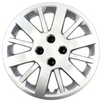 Hubcap Wheel Covers Set of Four 15 Inch Silver for Chevy Cobalt (2005–2010)
