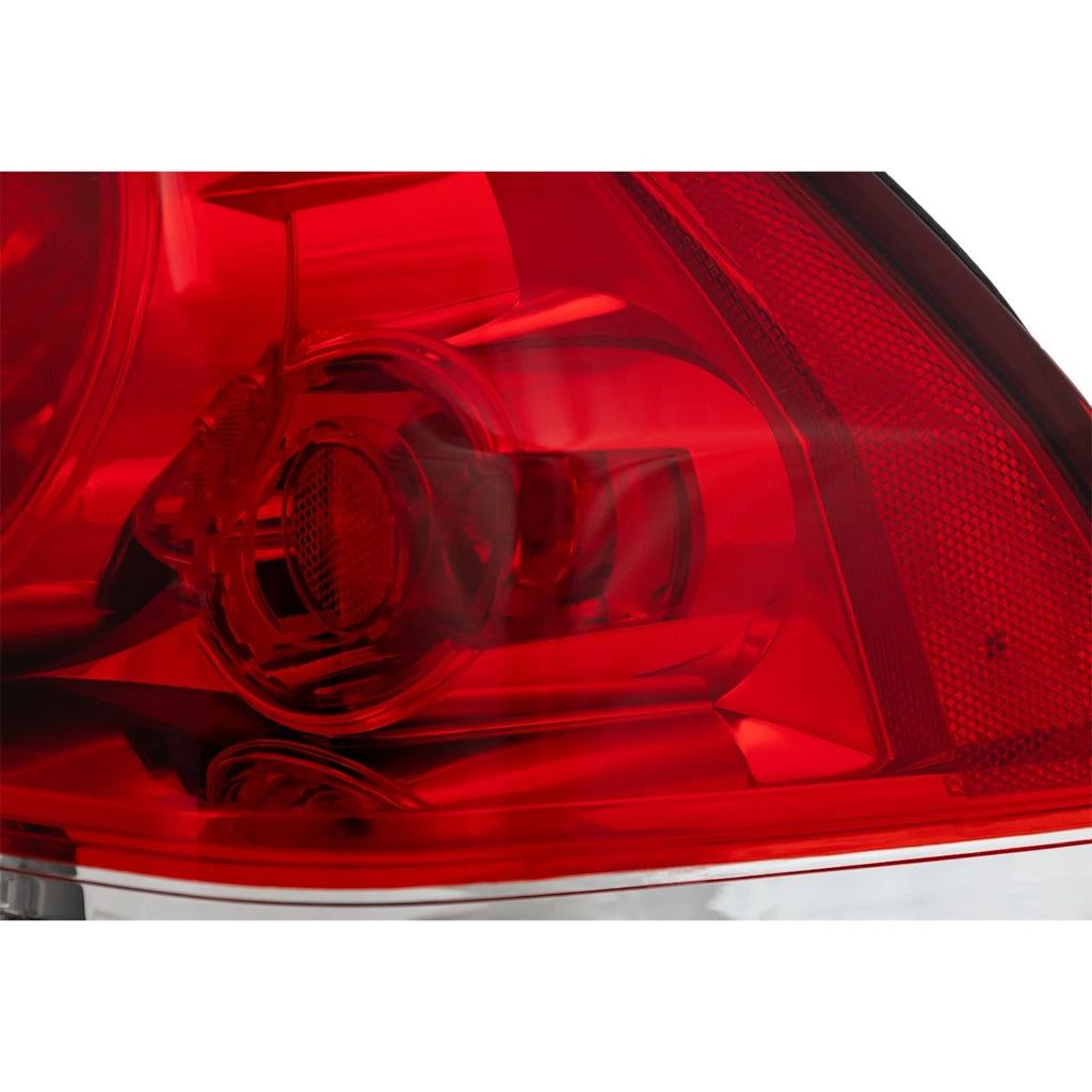 Tail Light for Chevrolet Impala (2006–2013) with Bulb, Passenger Side