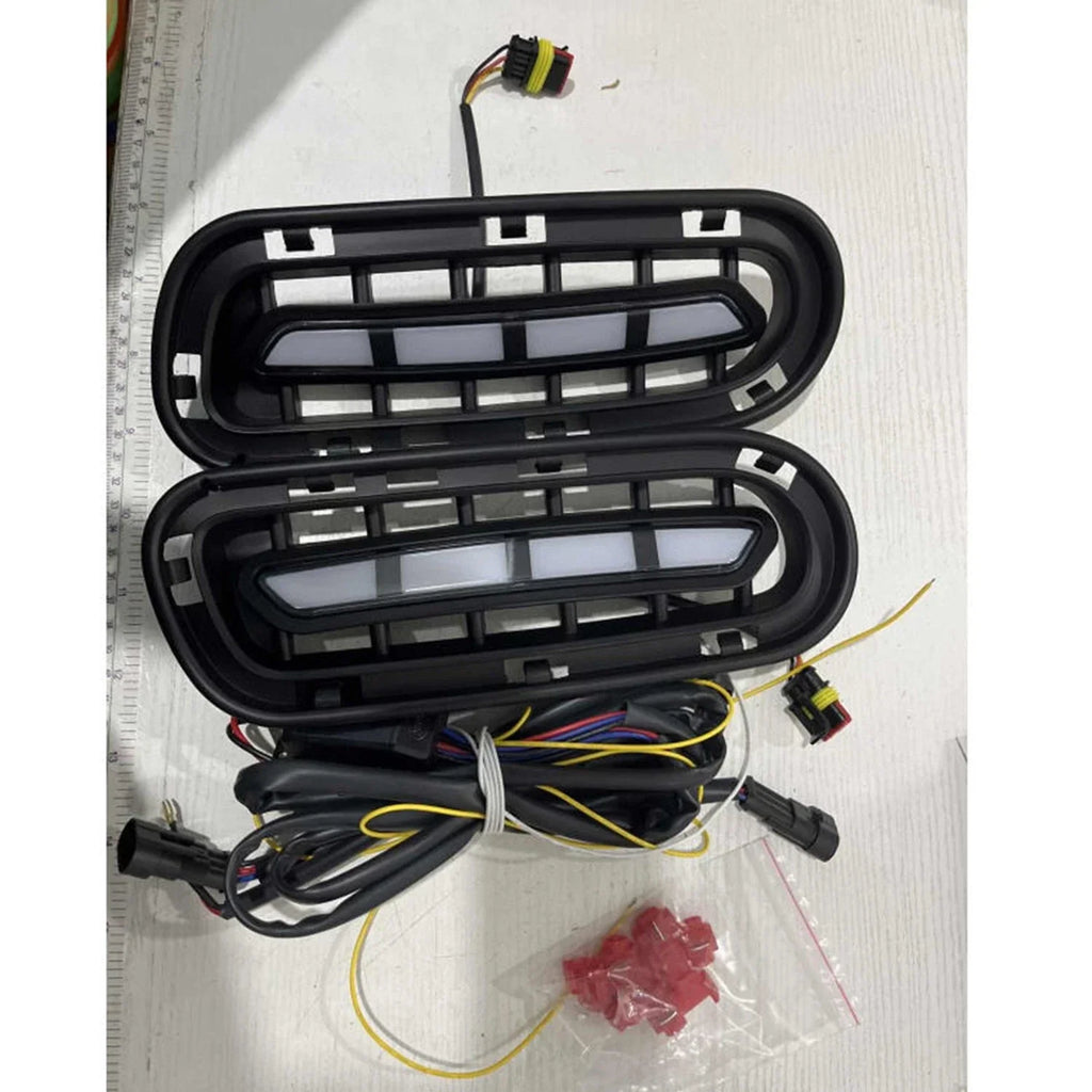 2 x LED DRL Fog Lights for Kia Stinger (2018–2022)