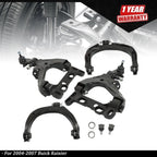Set of 6 Control Arms with Ball Joints for Chevy Trailblazer GMC Envoy