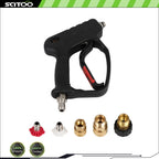 Pressure Washer Gun with 3/8" Male Swivel Handle for