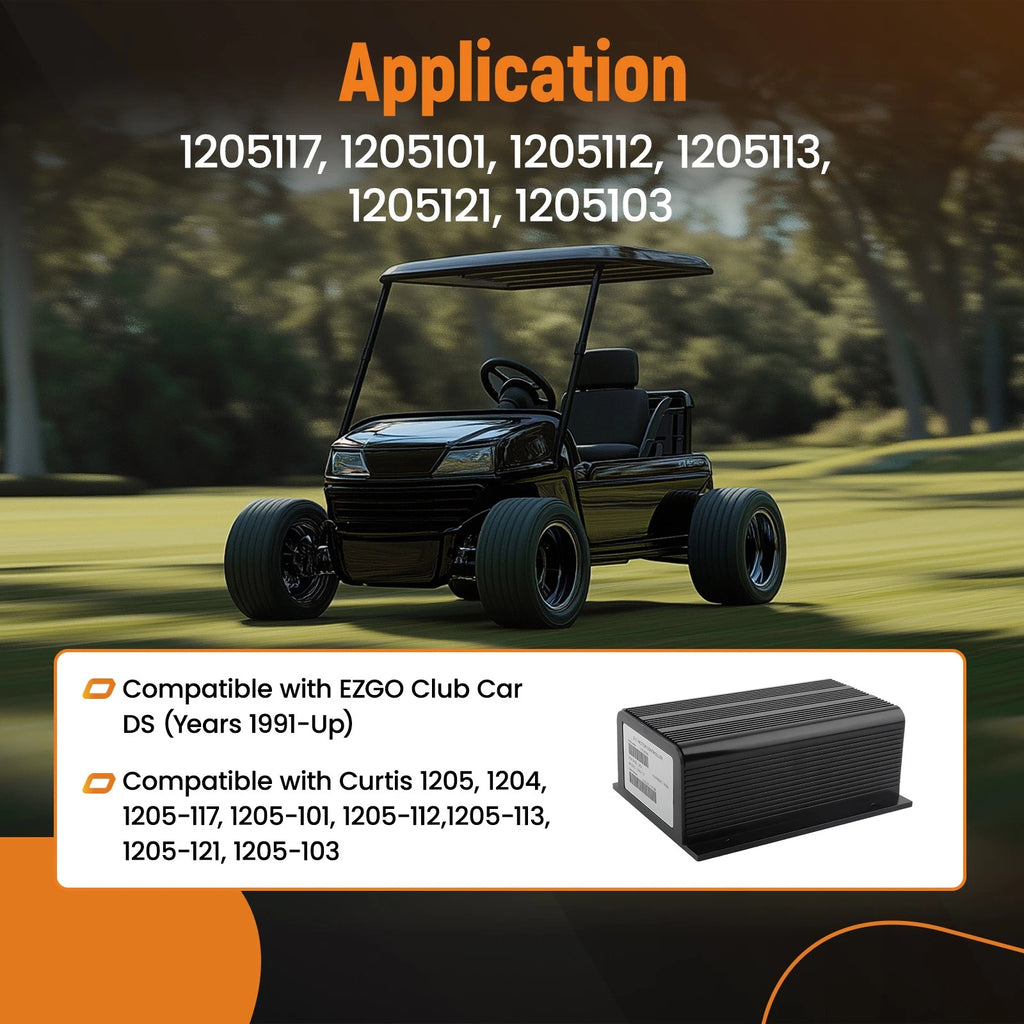 Golf Cart Controller for EZGO Club Car (36V, 500A)