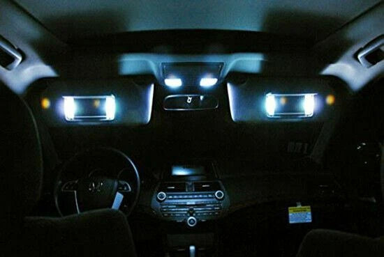 LED Interior Vanity Mirror Lights Bulbs for Chevy Silverado & Honda Accord (6000K, 2011-2025)