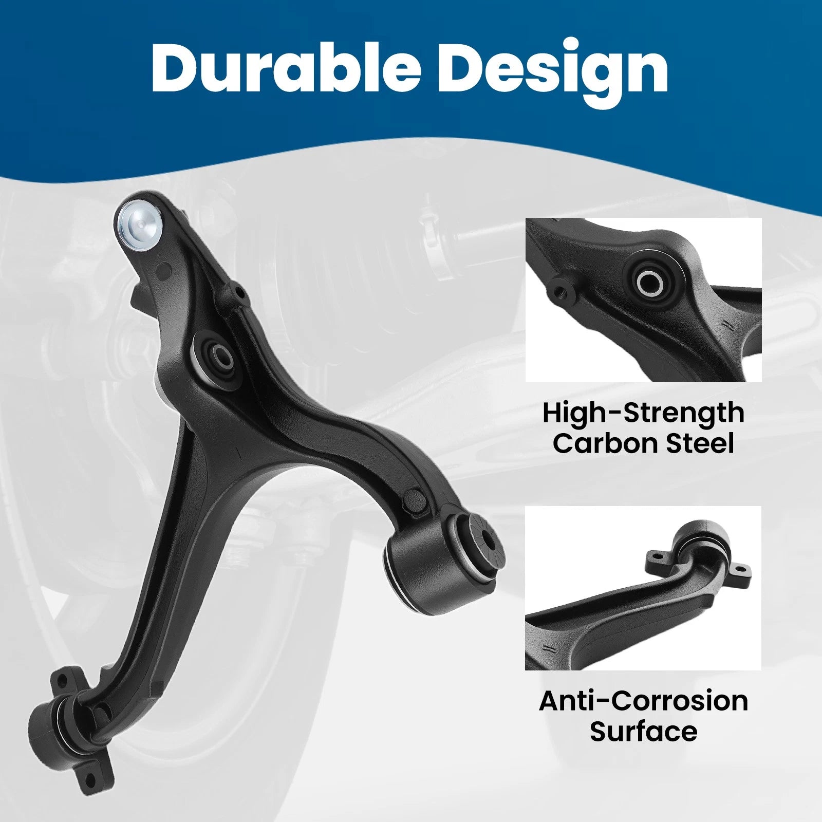 8x Control Arms & Sway Bars Kit for Jeep Commander (2006–2010)