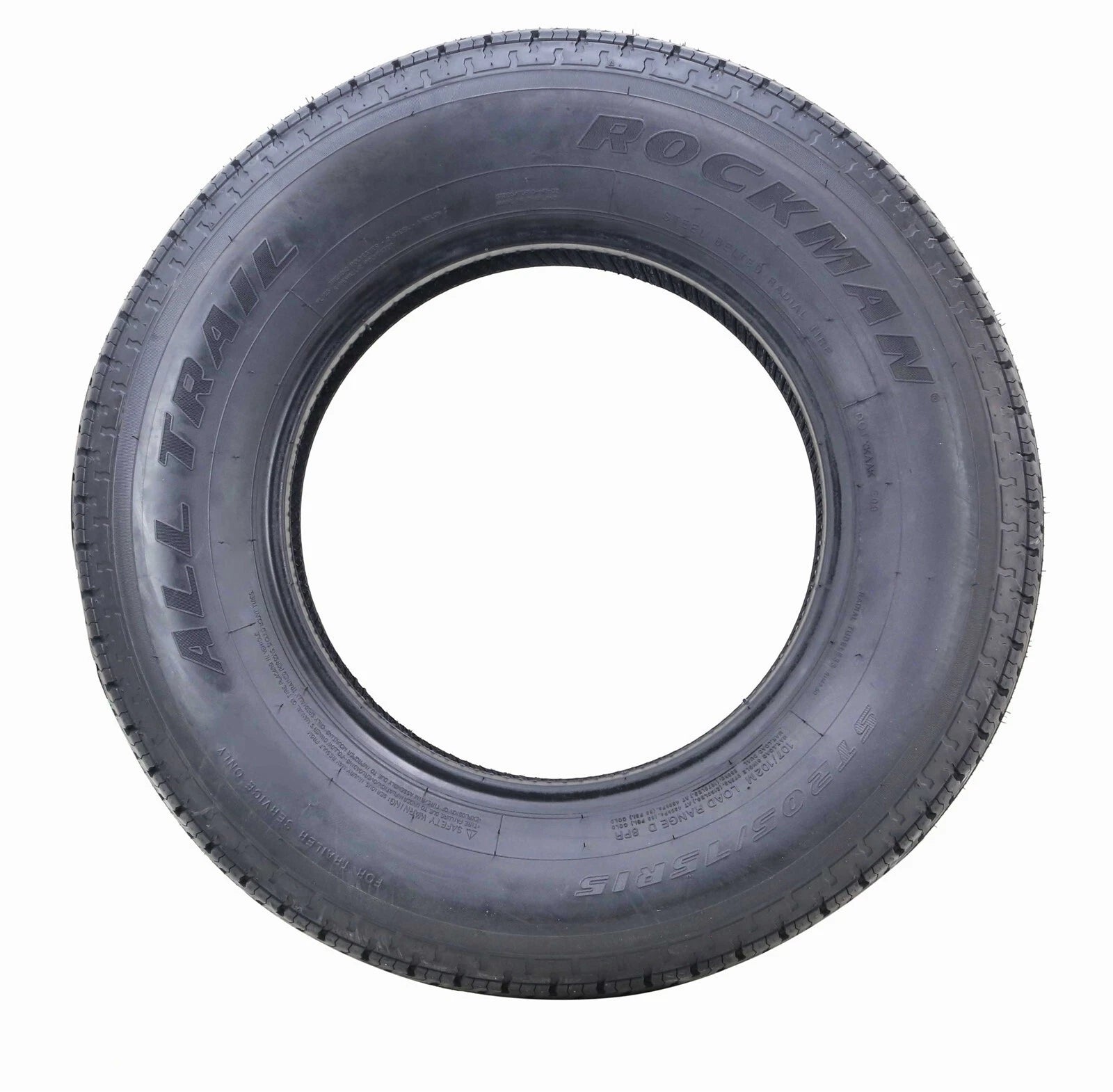 Set of 2 Trailer Tires ST205/75R15 8-Ply Load Range D 107M Steel Belted