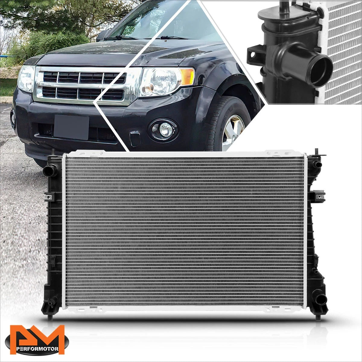 Aluminum Cooling Radiator DPI-13040 for Escape/Tribute/Mariner (2008–2012)