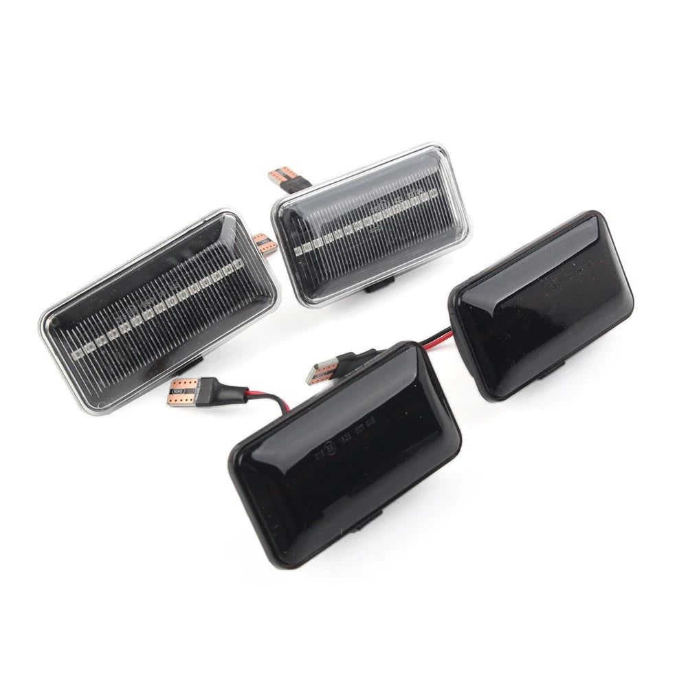 2X LED Side Marker Indicator Light for VW Golf 2, Golf 3, Jetta, Vento, Passat, Seat
