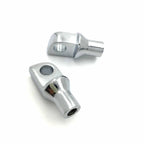 Chrome Foot Pegs Adapter for Harley Touring Electra Glide Dyna (2000–2023)