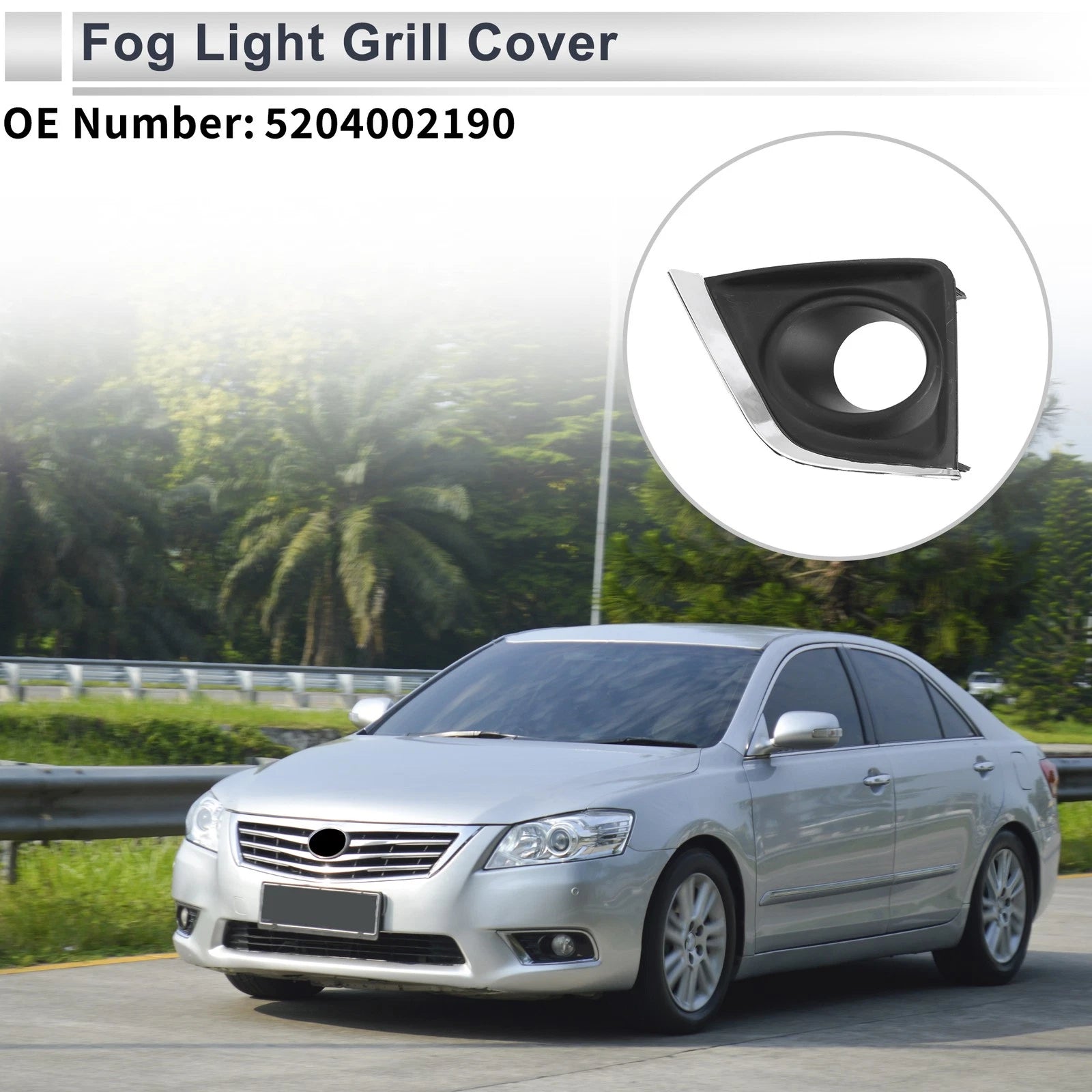 1 Pc Fog Light Grill for Toyota Corolla (2014–2017) No. 5204002190