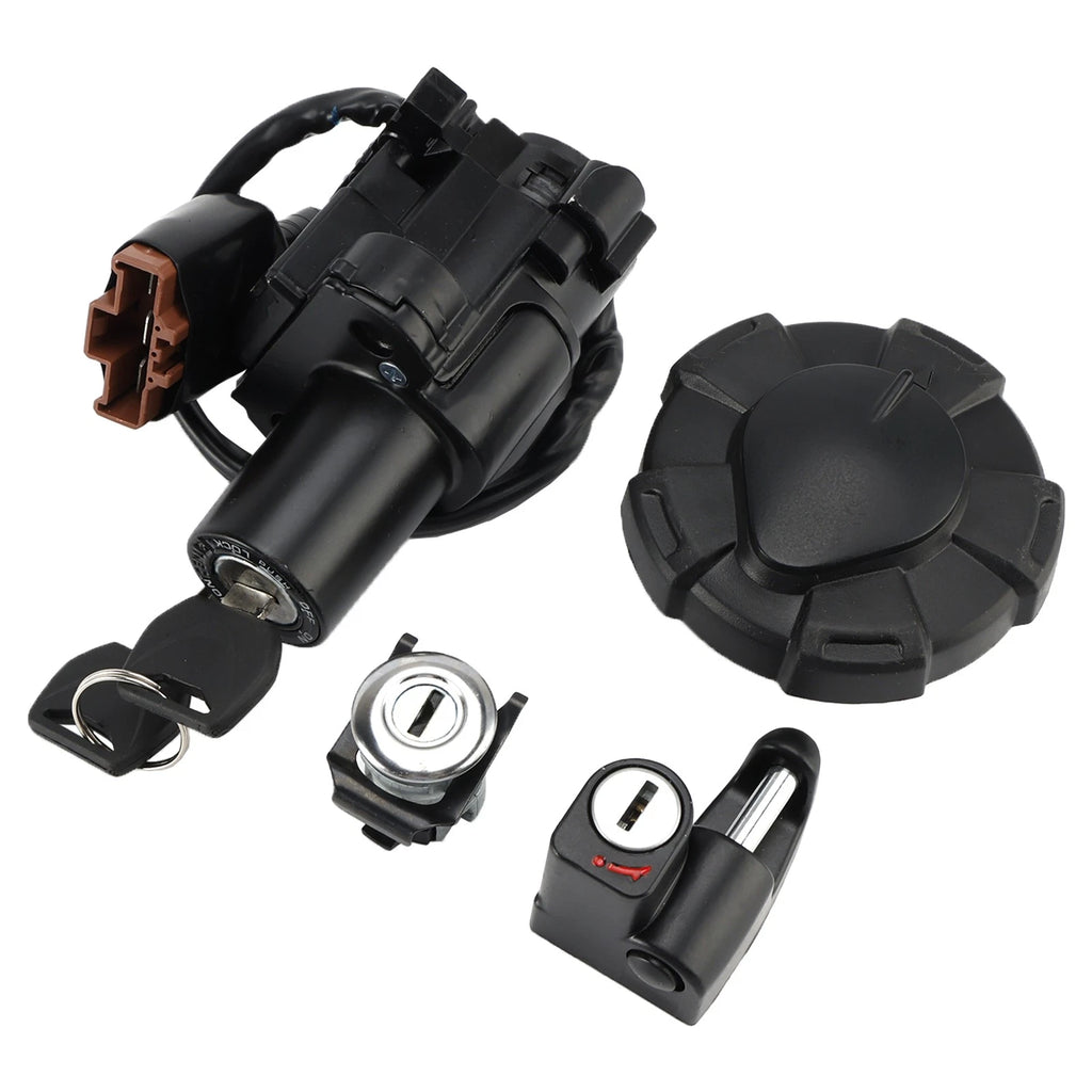 Ignition Key Switch Tank Seat Helmet Lock Set for Honda CRF300L LS (2021–2025)