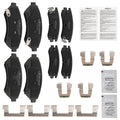 Set of 4 Front & Rear Ceramic Brake Pads for Oldsmobile Aurora Intrigue (1997–2003)