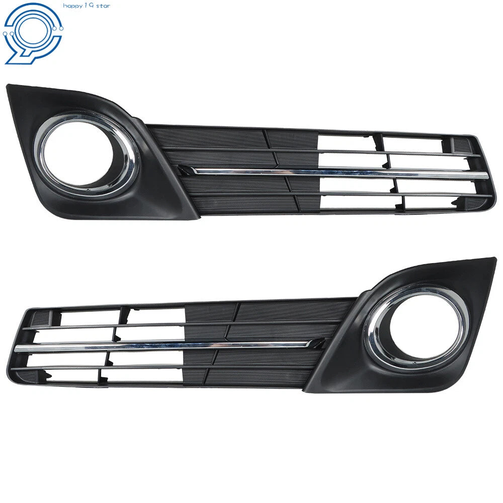 Set of 2 Fog Light Bezels for Toyota Camry SE Sport (2012–2014) Black