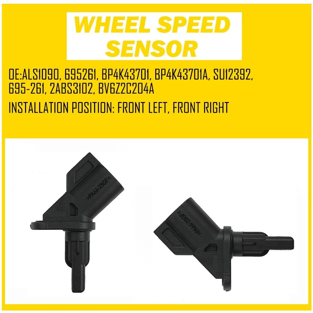 ABS Wheel Speed Sensor Set for Ford Escape (2013–2019) & Focus (2012–2018)