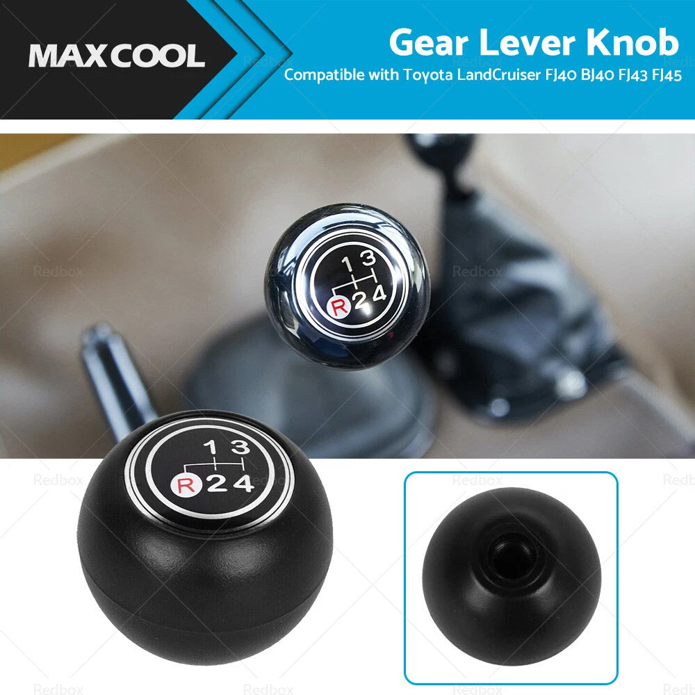 4 Speed Gear Lever Knob for Toyota LandCruiser HJ45 HJ47 (1975–1984)