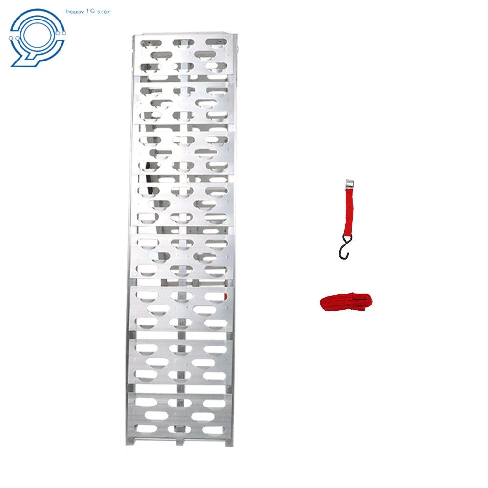 7.5' Heavy Duty Aluminum Folding Loading Ramp for Motorcycle ATV UTV