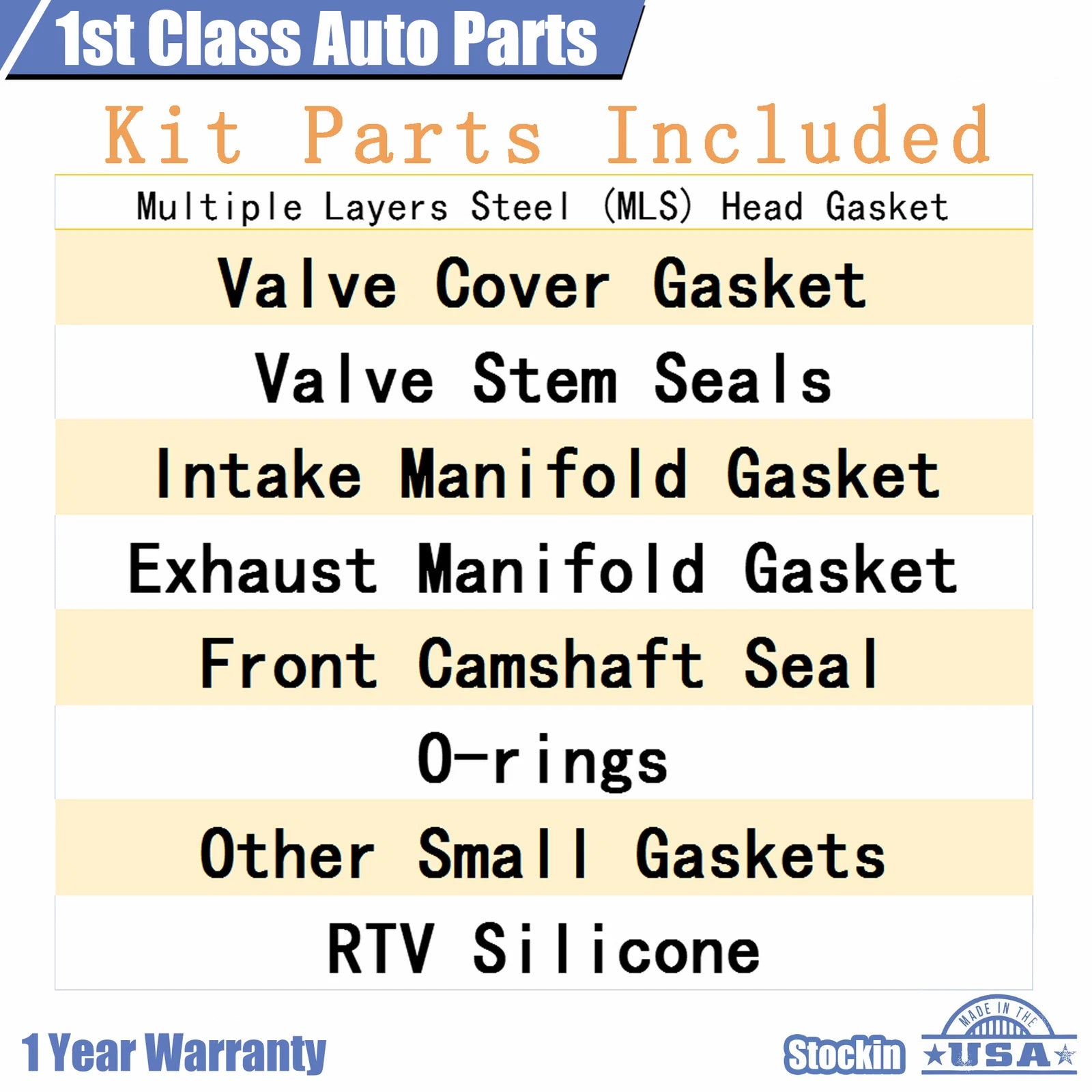 MLS Head Gasket Set for Ford F150 250 350 Lincoln Mark LT (2007–2014)